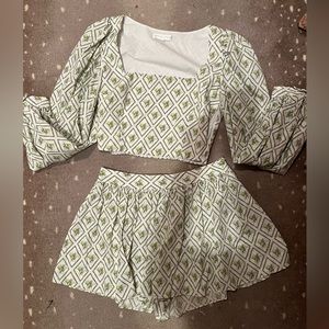 Caroline Constas short set